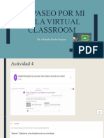 Un Paseo Por Mi Aula Virtual Classroom