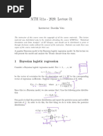 L31 Bayesian Logistic Regression PDF