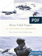 El mundo de Homero - Pierre VidalNaquet