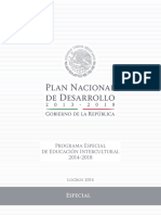 11pe - Educacion - Intercultural PLAN DE DESARROLLO NACIONAL PDF