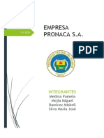 Informe Técnico PRONACA