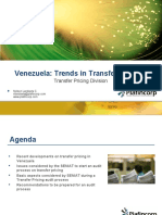 Trends On Transfer Pricing in Venezuela