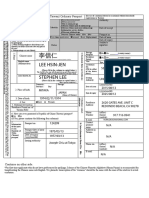 English Sample-Application For A Republic of China (Taiwan) Ordinary Passport