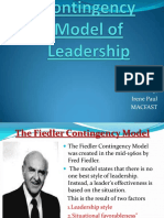 Leadership - The Fiedler Model