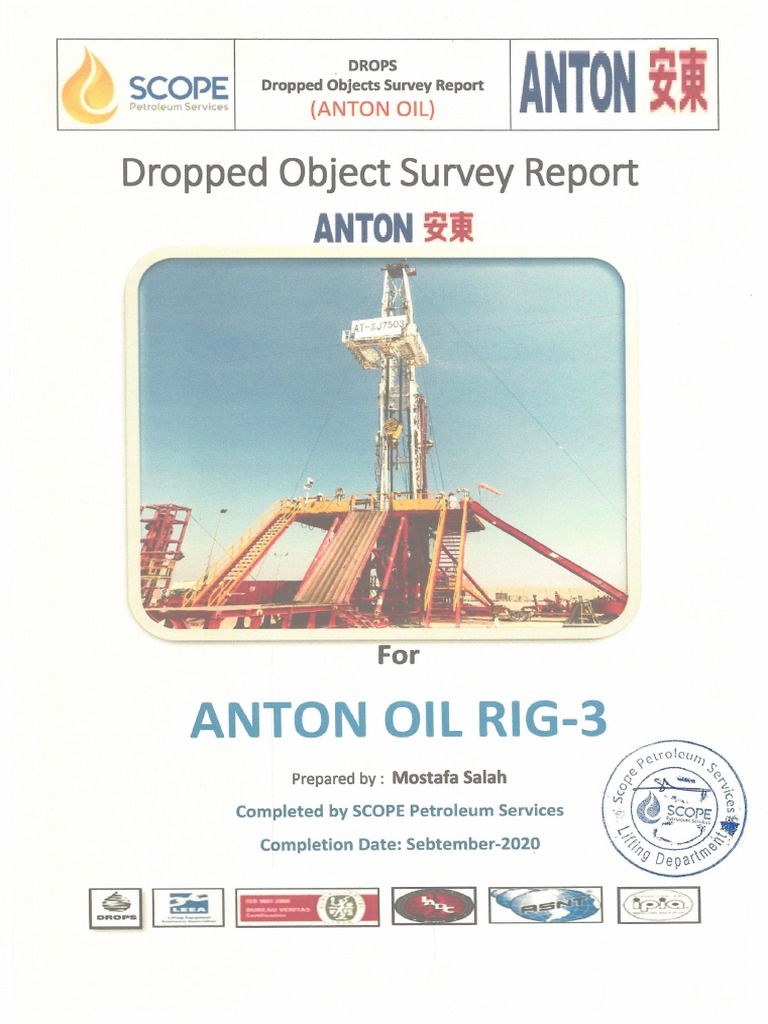 Drop Object | PDF | Drilling Rig | Screw