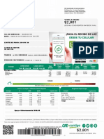 Tadeo Diaz Maria: Total $2,801.95