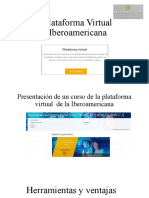 Plataforma virtual Iberoamericana curso herramientas