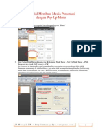 Tutorial Membuat Popup Menu Di Powerpoint 2007