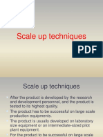 Scale up techniquesمحمل