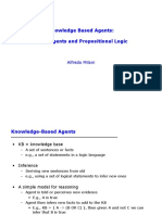 07 Knowledge Based Agents and Propositional Logic