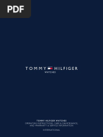 Manual Reloj Tommy Hilfiger PDF