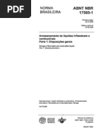 NBR17505-1-2006 - Armazenamento de líquidos inflamáveis e combustíveis - Parte 1 - Disposições gerais