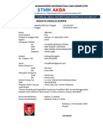 Biodata Penulis Skripsi - Alfiandri