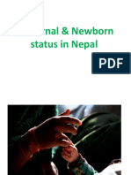 Maternal &newborn Status of Nepal 2018 BNS