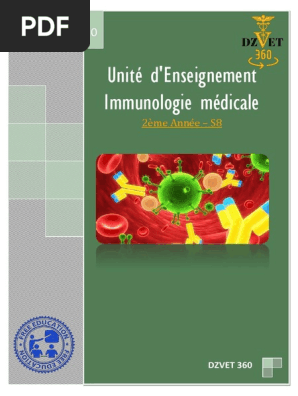 S8 Immunologie Medicale Dzvet360 Cours Veterinaires Pdf Recepteur De Type Toll Systeme Immunitaire