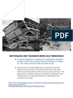 FSDJF KFHSDKLFHDSKLFHSDKFHSDL: Earthquake and Tsunami in Moro Gulf Minadanao