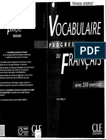 Vocabulaire Progressif Du Francais - Niveau Avance PDF