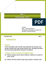 Bab 2 Penyajian Data: Sumber Buku: Statistika (Buku1) Pengarang: Suharyadi, Purwanto S.K Penerbit: Salemba Empat