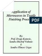 Application of Microwaves in Textile Finishing Processes