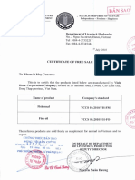 2 自由销售证书 （已公证） - 英文、越南文、中文 VH