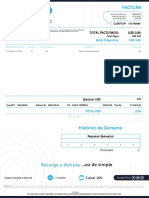 Factura USD 2.48 Programación Byte