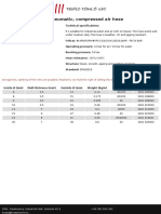 Ariaform/DIN 20018 Pneumatic, Compressed Air Hose