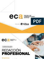 Curso-Taller Redacción Profesional - Junio2018 - Sesión 1 PDF