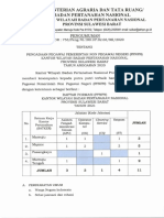 Pengadaan PPNPN TA 2020