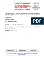 PS-I41 Instructivo BPL para Ingreso, Permanencia y Salidad Del Laboratorio PDF