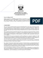 Intendencia Lima: Resolución de Intendencia #0241801523331/SUNAT