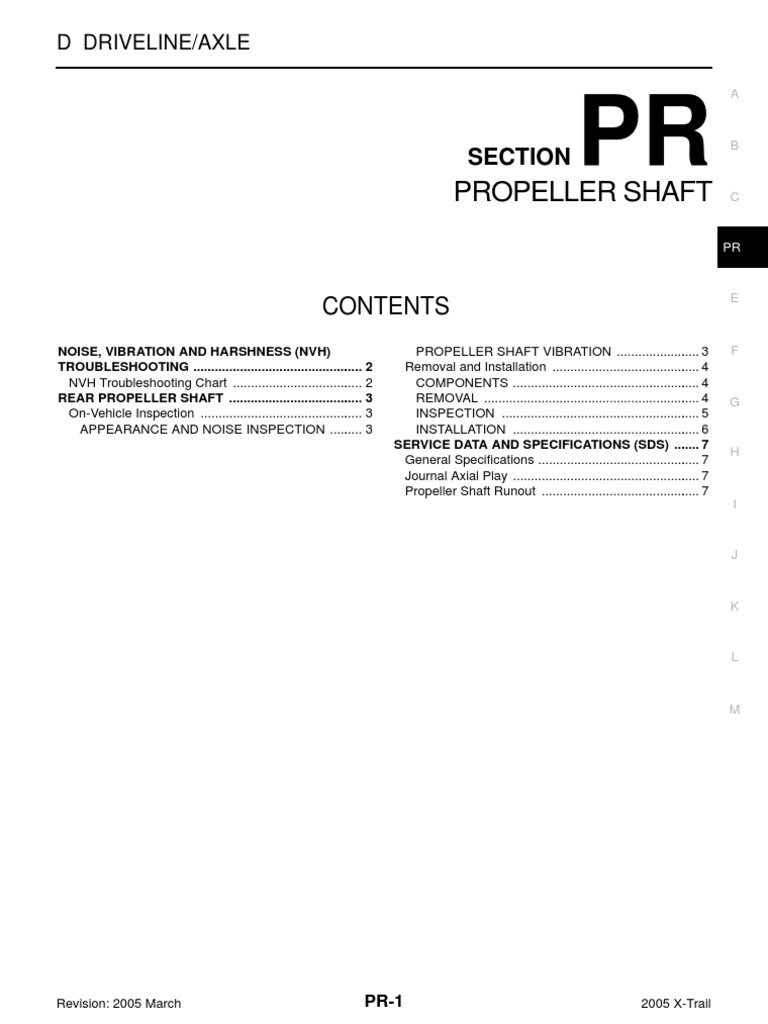Propeller Shaft Section Pdf Axle Propeller