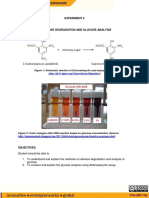 Experiment 4: Figure 1: Schematic Reaction of Dintrosalicyclic Acid Assay (Source:)