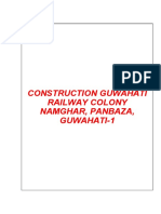 Construction Guwahati Railway Colony Namghar, Panbaza, Guwahati-1