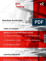 110 Attacking Serialization