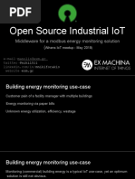 Open Source Industrial Iot: Middleware For A Modbus Energy Monitoring Solution (