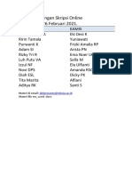 Skrip 2021 Jadwal PDF