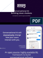 Conversational AI: Building Clever Chatbots: Tom Bocklisch, Lead ML Engineer at LASTMILE