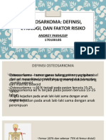 Osteosarcoma - Def, Etio, FR by Andrey
