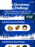 Emoji Christmas Song Challenge Set C
