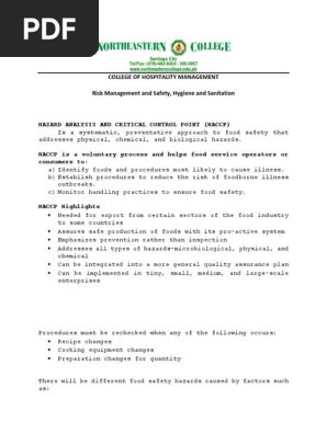 HACCP