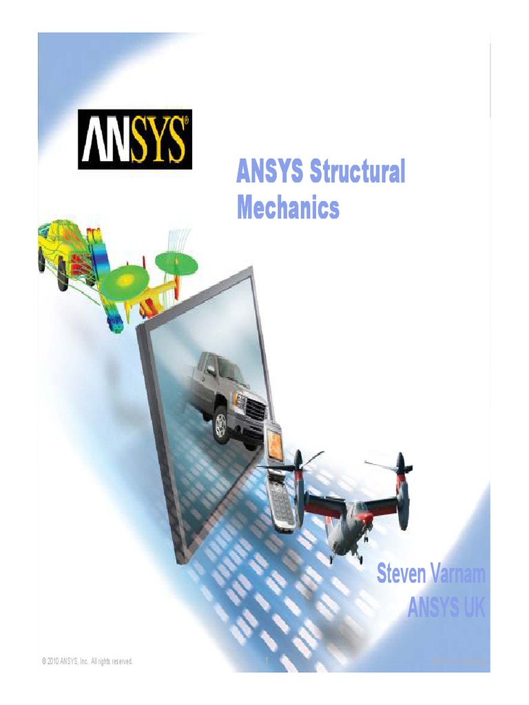 ANSYS Structural Mechanics PDF | PDF | Spectral Density | Viscoelasticity