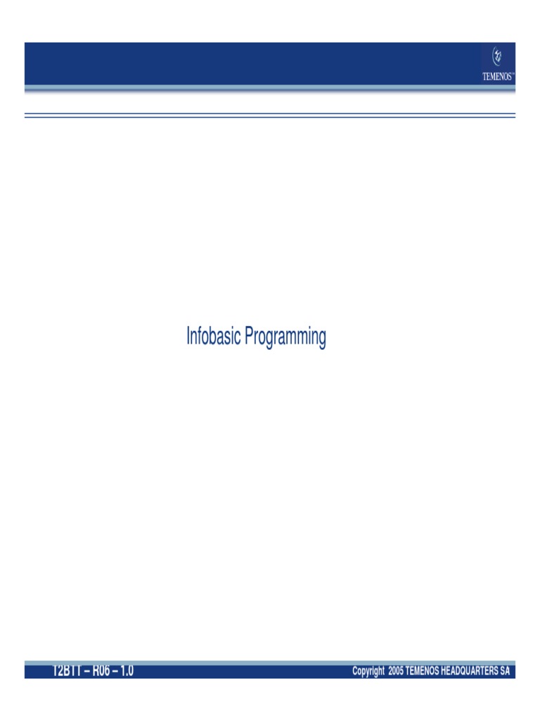 3 InfobasicProgrammingInjBASE PDF | PDF | Array Data Structure | Subroutine