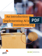Intro Implementing Ai Manufacturing PDF