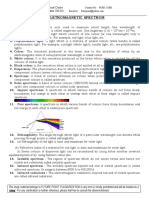 Electromagnetic Spectrum