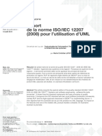 Apport de La Norme ISO IEC 12207 (2008) Pour L'utilisation d'UML