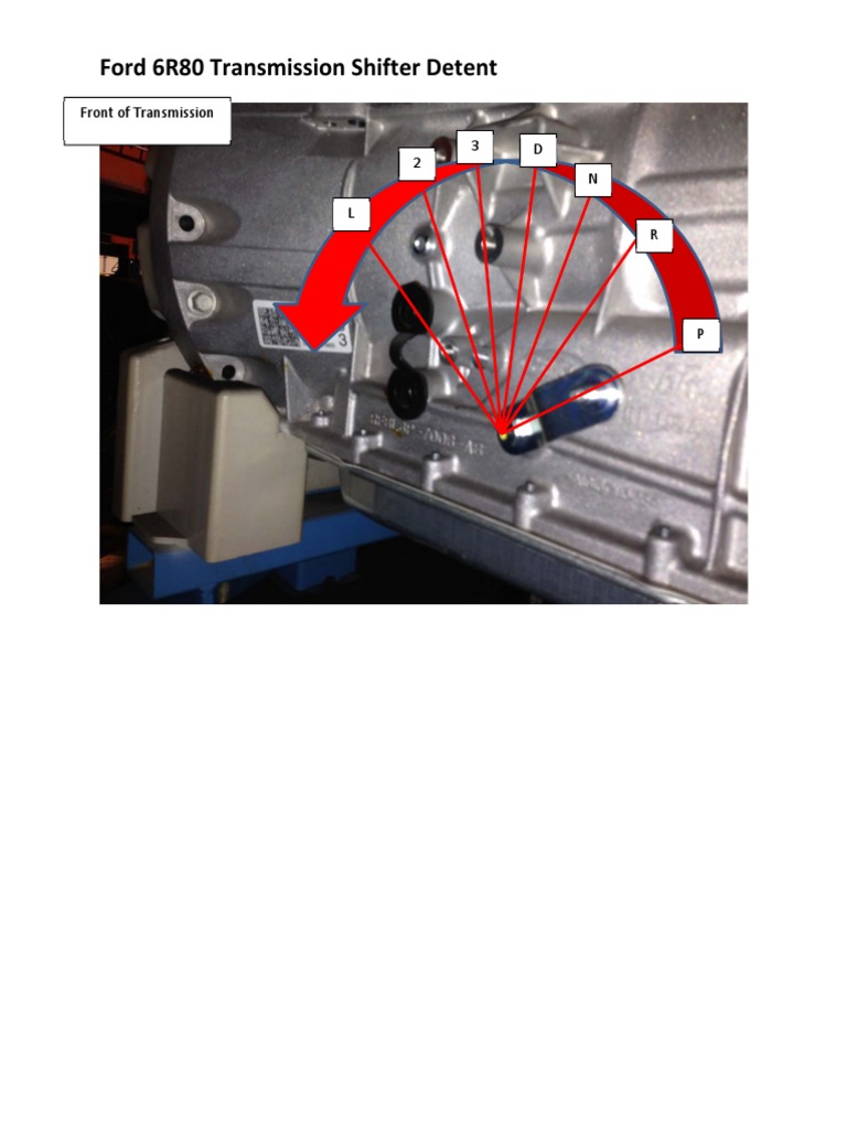 6R80 Trans Shift Detent | PDF