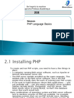 ZCE (PHP Language Basics)