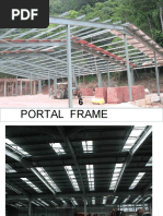 Portal Frame Design and Specifications | PDF | Framing (Construction ...