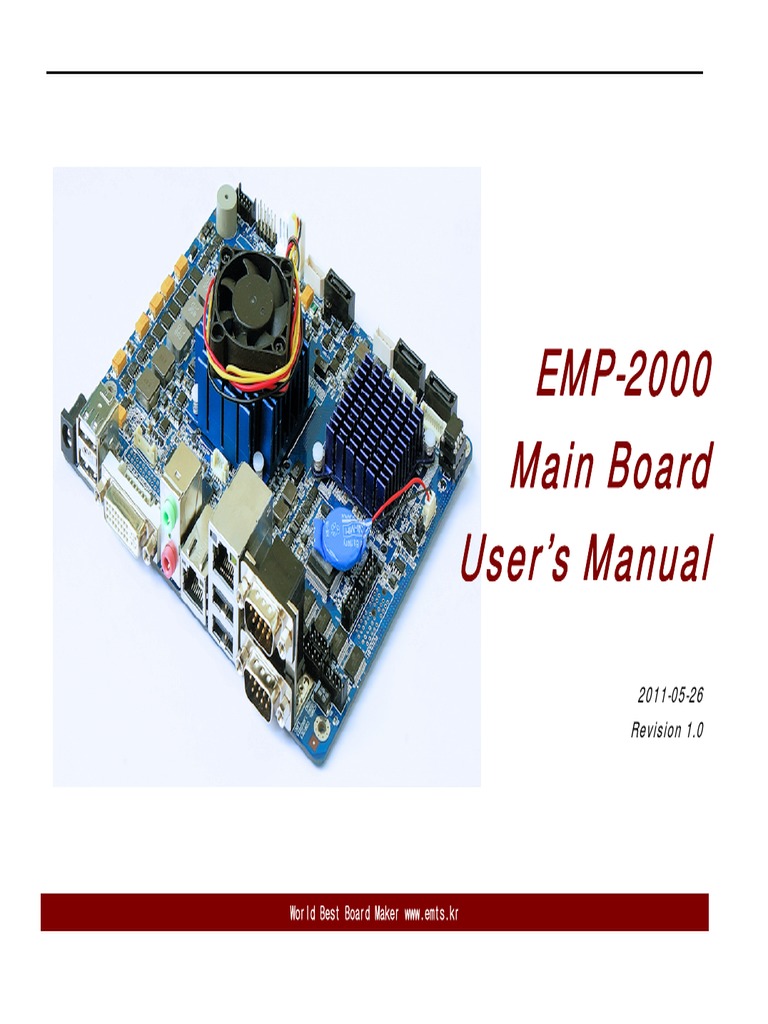EMP-2000 Main Board User's Manual: - Index | PDF | Advanced Micro ...