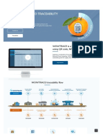 Blockchain-Based Traceability Solution: WOWTRACE Is A Traceability Solution Using QR Code, NFC, RFID